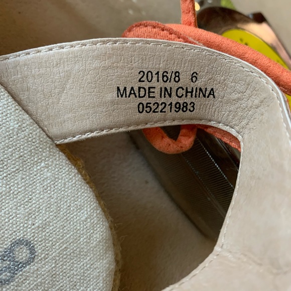 Asos Jace Fringe Espadrille Sandals size 8 - Picture 3 of 6